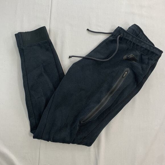Nike Mens Black Tech Fleece Joggers Sweatpants Pants Size Small - Picture 1 of 13